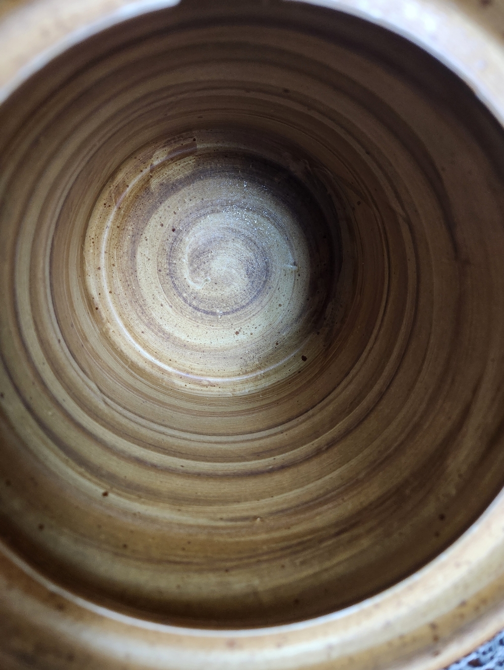 Sango Splash Earth-Toned Stoneware Canister - Picture 9 of 14